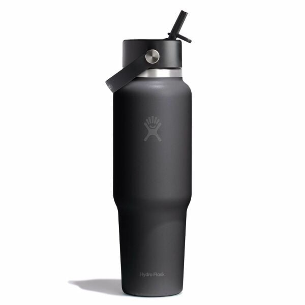 40 oz Travel Bottle with Flex Straw Cap L4