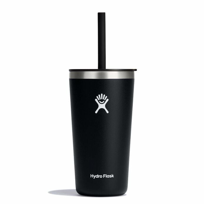 20 oz All Around™ Tumbler with Straw Lid - Black F8